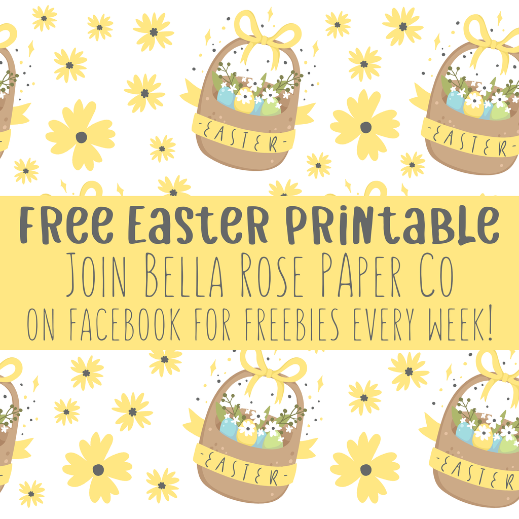 Free Easter Pattern Printable