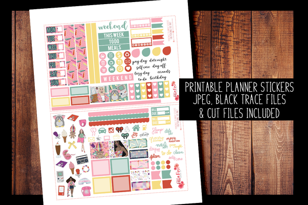 90-s-baby-hobonichi-weeks-kit-printable-planner-stickers-bella-rose