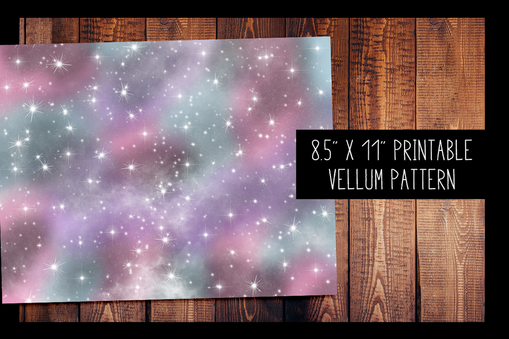 Galaxy Vellum | PRINTABLE VELLUM PATTERN