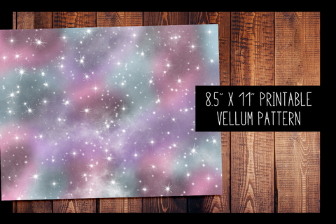 Galaxy Vellum | PRINTABLE VELLUM PATTERN