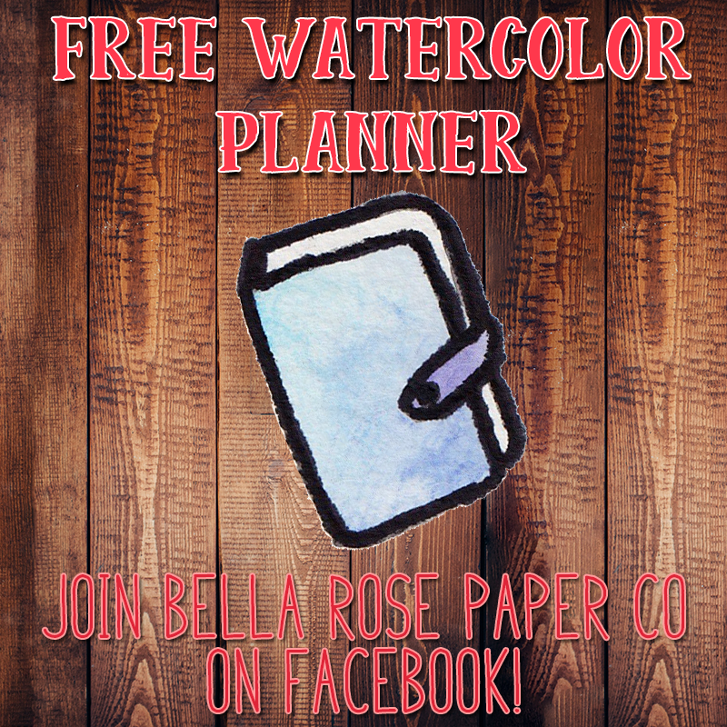 Watercolor Planner Freebie