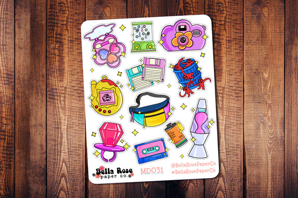 90s Deco Stickers MD031