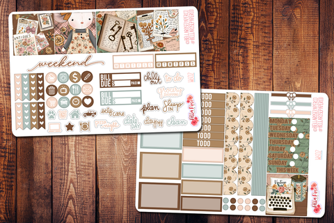 Antique Shop Mini Happy Planner Sticker Kit W602