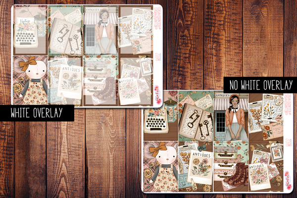 Antique Shop Planner Sticker Kit W602