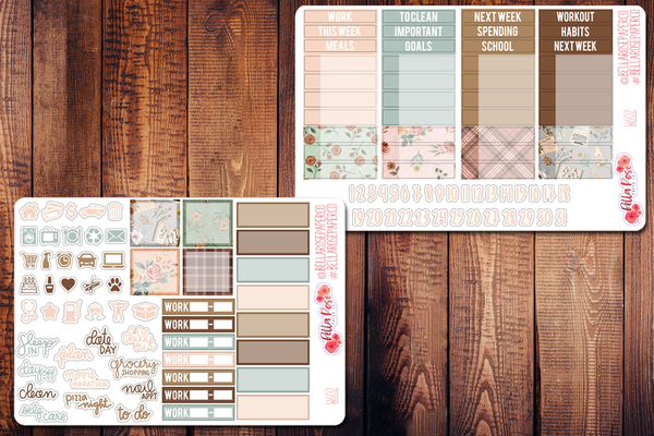 Antique Shop Planner Sticker Kit W602