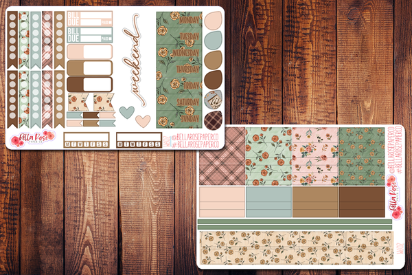 Antique Shop Planner Sticker Kit W602