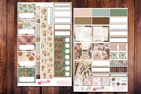 Antique Shop Academic Planner Sticker Kit W602