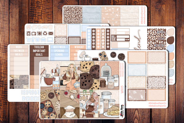 Baking Day Planner Sticker Kit W605