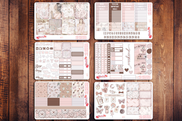 New Beginnings Planner Sticker Kit W603