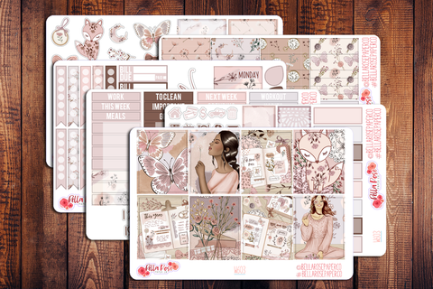 New Beginnings Planner Sticker Kit W603