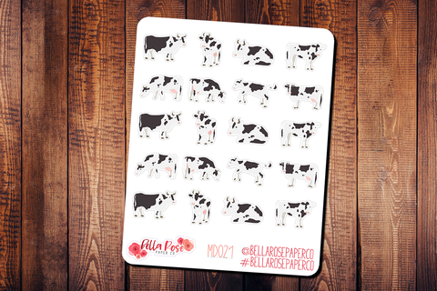 Cows Planner Stickers MD021
