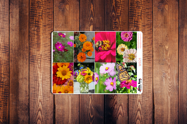 Cut Flowers Photo Planner Sticker Kit W604