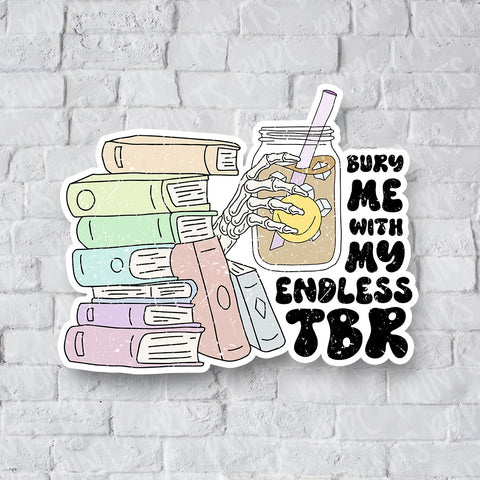 Endless TBR Matte Deco Sticker