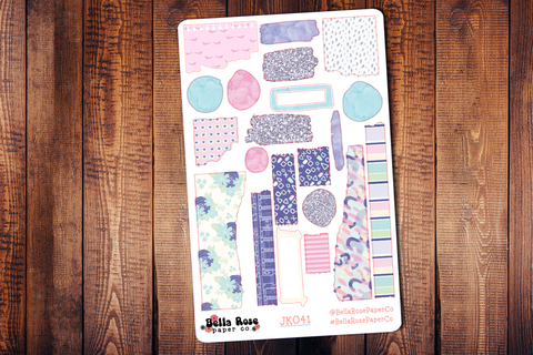 Cozy Gamer Journaling Sticker Kit JK041