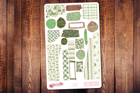 Gardening Journaling Sticker Kit JK029