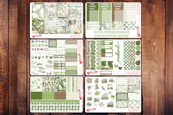 Gardening Planner Sticker Kit SP604