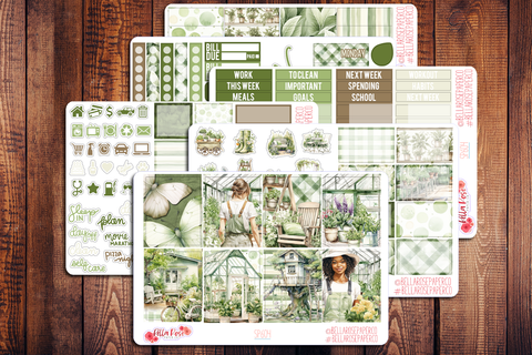 Gardening Planner Sticker Kit SP604