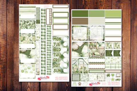 Gardening Academic Planner Sticker Kit SP604