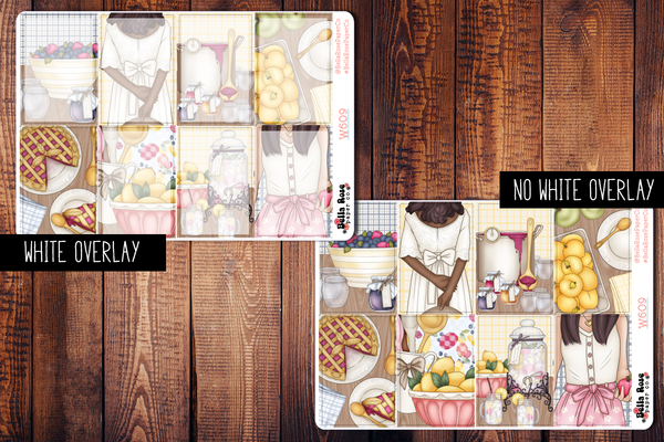 Homemade Planner Sticker Kit W609