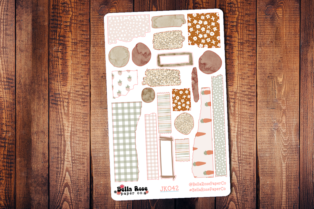 Farmers Market Journaling Sticker Kit JK042