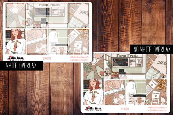 Farmers Market Planner Sticker Kit SP701