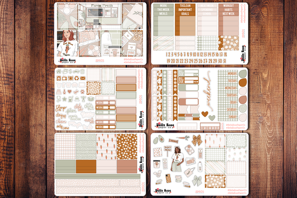 Farmers Market Planner Sticker Kit SP701