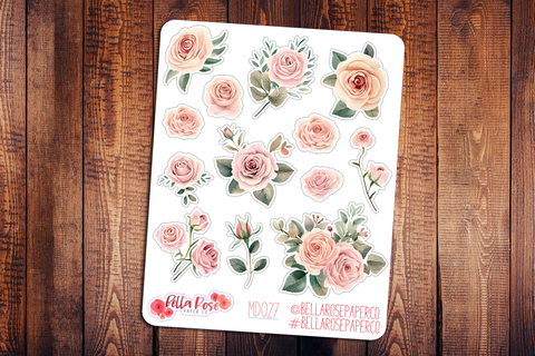 Roses Deco Stickers MD027