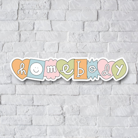 Homebody Matte Deco Sticker