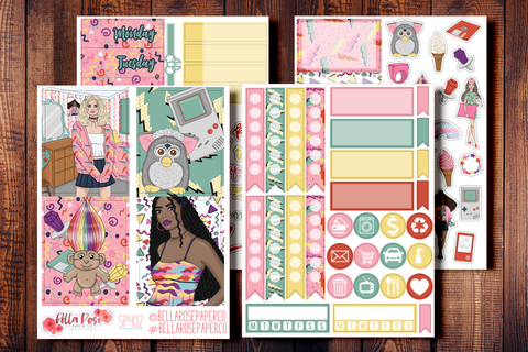 Family Night Lettered Planner Stickers DI003 – Bella Rose Paper Co