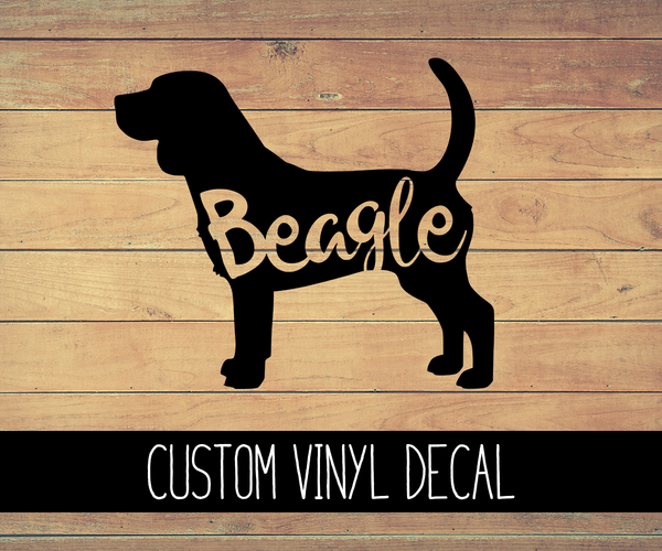 Beagle Vinyl Decal