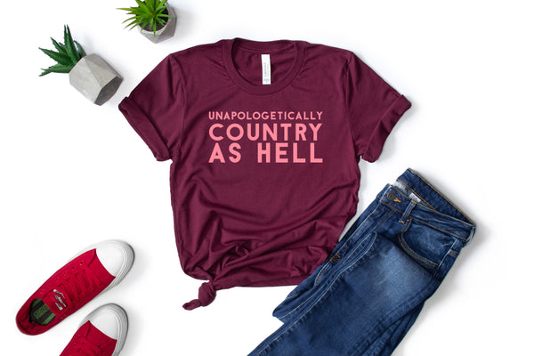 Unapologetically Country As Hell | DIGITAL SVG BUNDLE