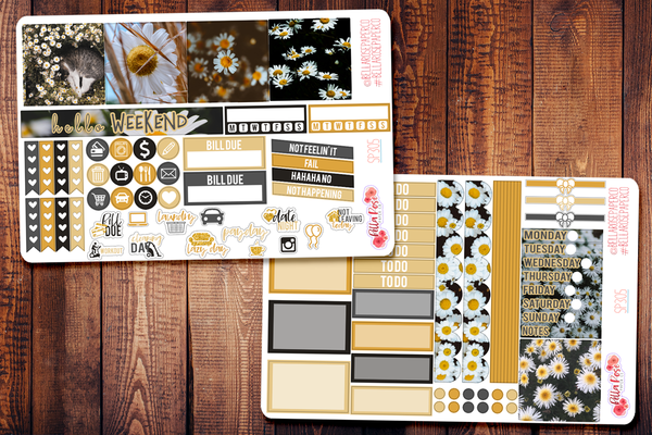 Daisy Photo Mini Happy Planner Sticker Kit SP305