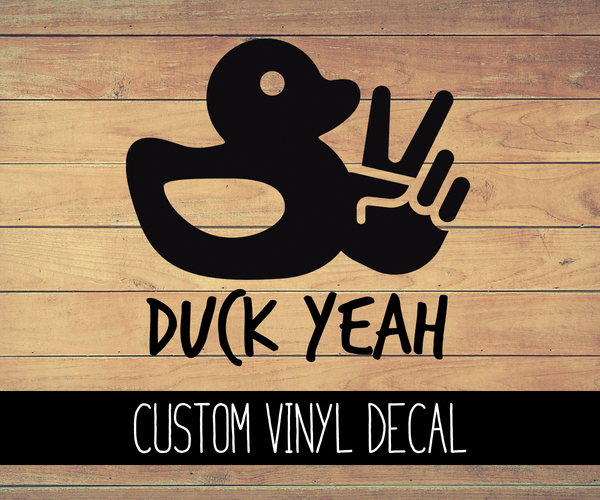 Duck Yeah Jeep Duck Vinyl Decal
