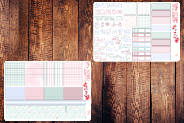 Easter at Home Planner Sticker Kit W404