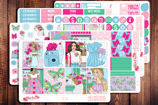 Floral Shop Planner Sticker Kit SP310