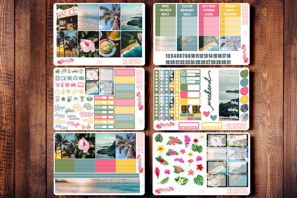 Hawaii Photo Planner Sticker Kit SP403
