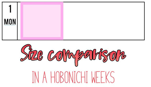 Hobonichi Weeks Rainbow Boxes Planner Stickers | PRINTABLE PLANNER STICKERS
