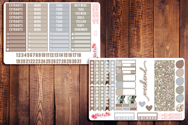 Stay Home Photo Planner Sticker Kit SP313
