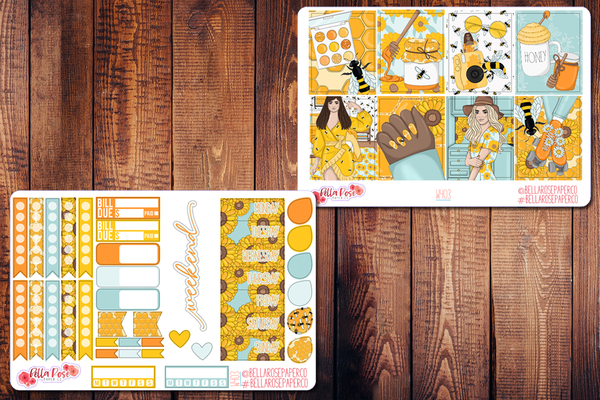Honey Planner Sticker Kit W403