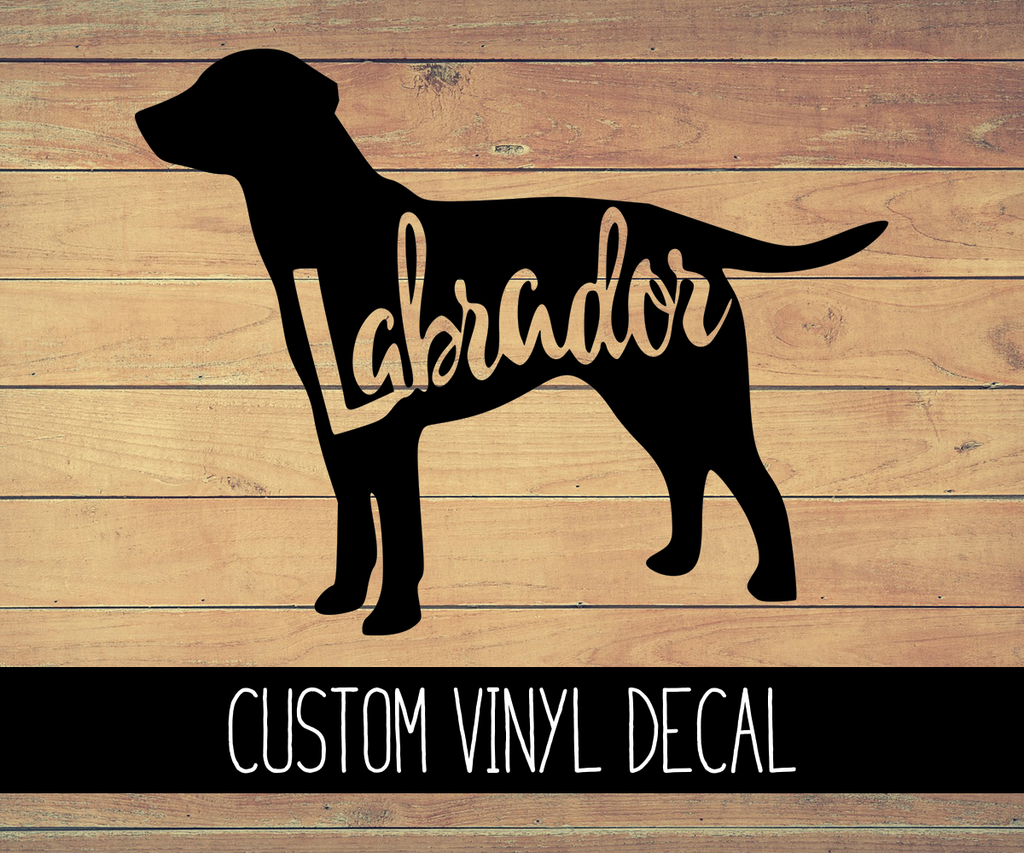 Labrador Vinyl Decal