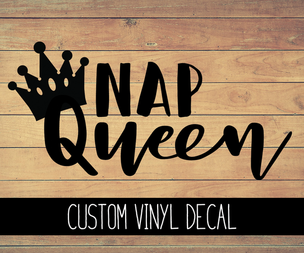 Nap Queen Vinyl Decal