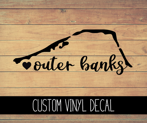 Outer Banks Vinyl Decal