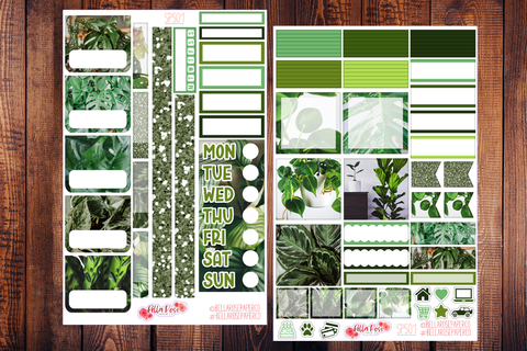 House Plants Photo TPC Nation Planner Sticker Kit SP501