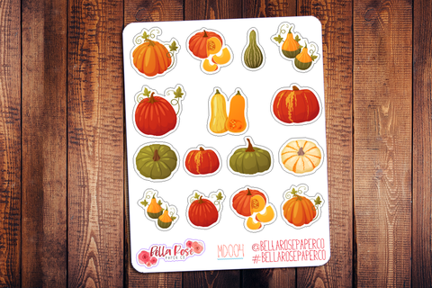 Pumpkins Planner Stickers MD004