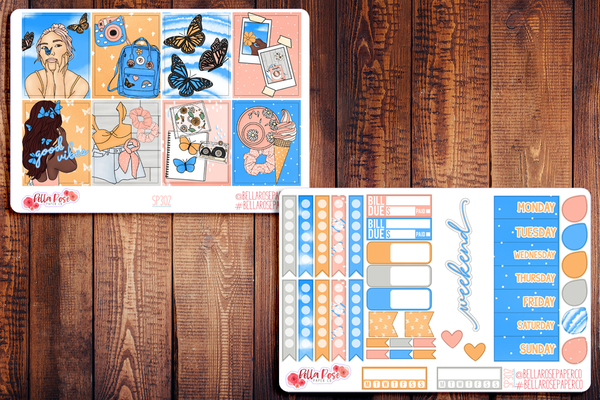 First Day Of Spring Planner Sticker Kit SP302