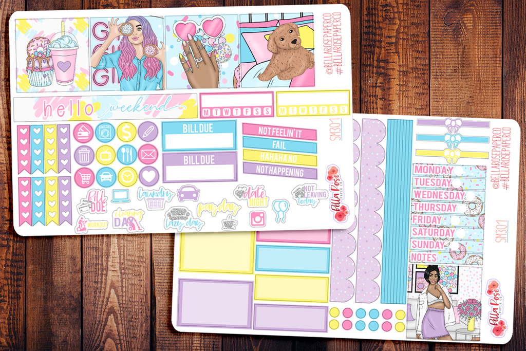 Sweet Summer Mini Happy Planner Sticker Kit SM301