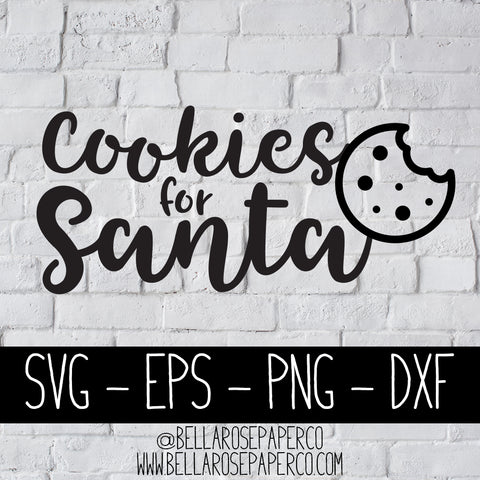 Cookies For Santa | DIGITAL SVG BUNDLE