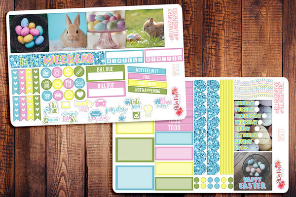 Easter Photography Mini Happy Planner Sticker Kit SP011