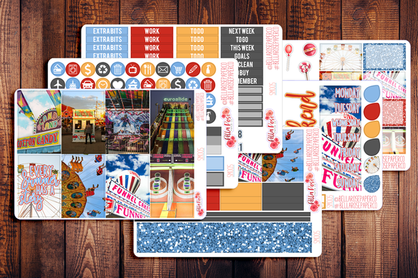 County Fair Photography Planner Sticker Kit SM005