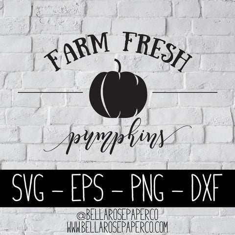 Farm Fresh Pumpkins | DIGITAL SVG BUNDLE